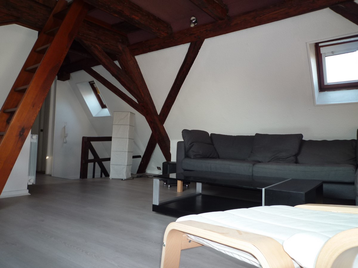[Orphée] Un spacieux 2 pièces meublé dans les combles – Krutenau / rue des Orphelins - nos locations - Beausite Immobilier 3